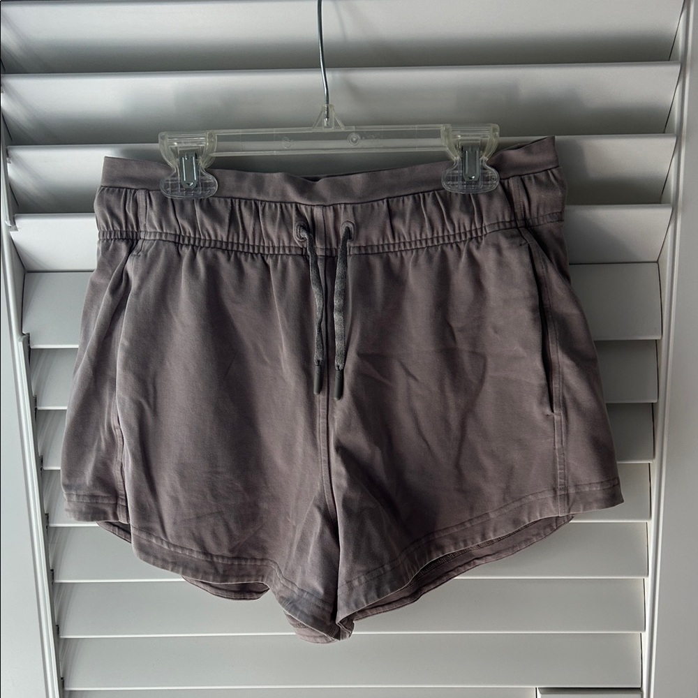 lululemon athletica Women's Athletic Sweat Shorts in Gray